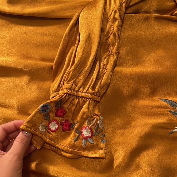 Johnny Was Roma Victorian Prairie Blouse - Picture 3 of 5